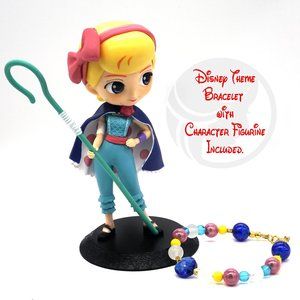 Disney theme bracelets with Little Bo Peep figurine included.